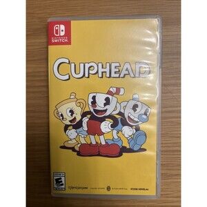 Cuphead Nintendo Switch Game Cartridge with Case & Membership Card
